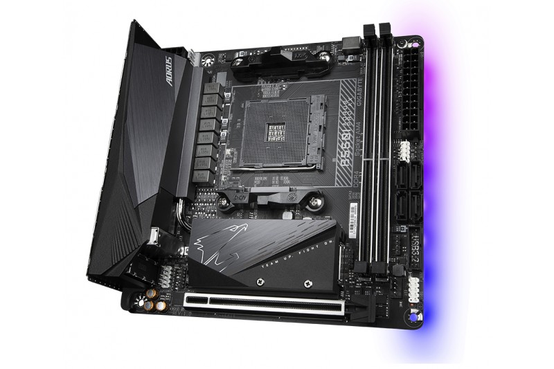 GIGABYTE B550I AORUS PRO AX carte mère AMD B550 DDR4 Emplacement AM4 mini ITX