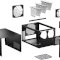 Fractal Design Node 304 - Black - Mini Cube Compact Computer Case - Small Form F