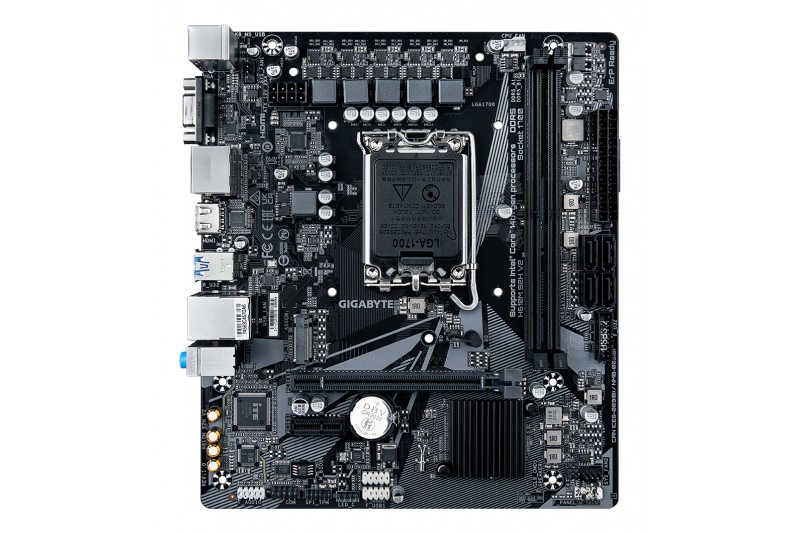 GIGABYTE H610M S2H V2 mATX LGA1700 USB3.0 M.2 H610 DDR5 DP VGA DVI DP HDMI