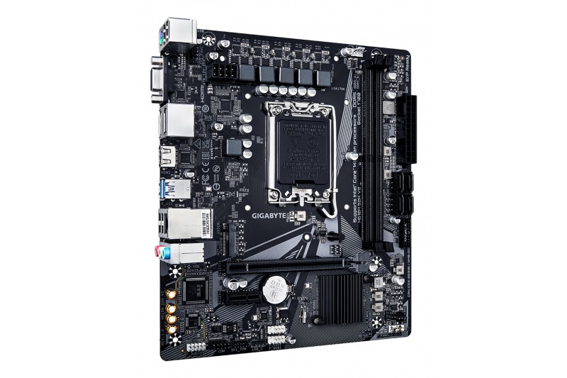GIGABYTE H610M S2H V2 mATX LGA1700 USB3.0 M.2 H610 DDR5 DP VGA DVI DP HDMI GIGABYTE H610M S2H V2 mATX LGA1700 USB3.0 M.2 H610 DDR5 DP VGA DVI DP HDMI
