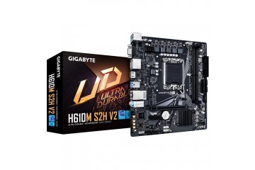 GIGABYTE H610M S2H V2 mATX LGA1700 USB3.0 M.2 H610 DDR5 DP VGA DVI DP HDMI