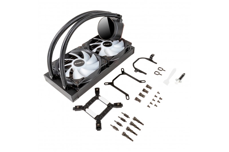 UNYKAch Refroidissement Liquide CPU AQUASTORM 240 Noir * UK352101 * UNYKAch Refroidissement Liquide CPU AQUASTORM 240 Noir * UK352101 *