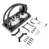 UNYKAch Refroidissement Liquide CPU AQUASTORM 240 Noir * UK352101  *