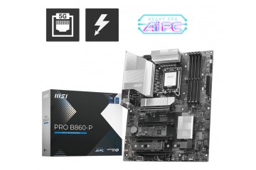 MSI PRO B860-P carte mère Intel B860 LGA 1851 ATX proc serie ultra