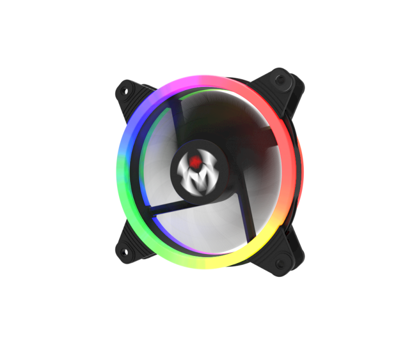 VAR-12A Noir ARGB Rainbow Double Ring 120mm