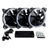 VENTILATEUR Fan CANDY 30 ARGB Ring Led 120MM pack de 3 *Unykach 51801 *