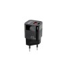 Chargeur Secteur USB-C pd + USB-A 20W noir * Tooq TQWC-QCPD20 * Chargeur Secteur USB-C pd + USB-A 20W noir * Tooq TQWC-QCPD20 *
