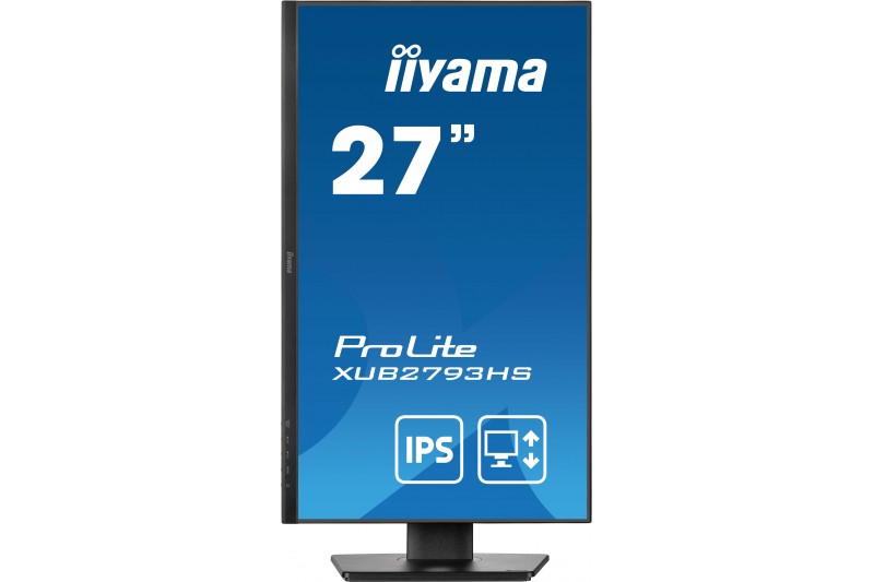 Ecran 27 1 ms DP HDMI mult Noir 100Hz * iiyama ProLite XUB2793HS-B7 *