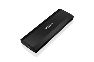 Boîtier SSD M.2 NVMe 10Gbps USB C 3.1 Gen2, boîtier externe noir * ASM2-028B *