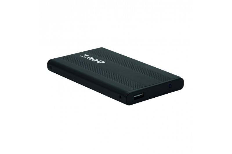 Boitier disque dur 9.5mm 2,5 SATA noir USB 2.0* Tooq TQE-2510B * 4To max Boitier disque dur 9.5mm 2,5 SATA noir USB 2.0* Tooq TQE-2510B * 4To max