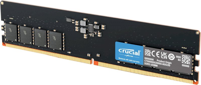 Mémoire DDR5 5600 8Go  * Crucial CT8G56C46U5 * tray