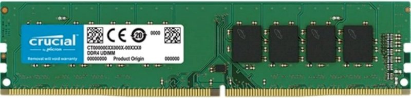 Mémoire DDR4-3200 PC4-25600   8Go    * CRUCIAL CT8G4DFS832A   * Tray