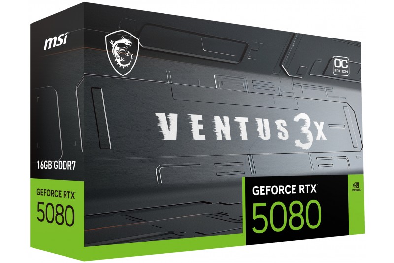 MSI RTX 5080 16G VENTUS 3X OC