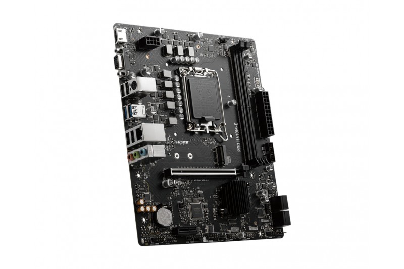 MSI PRO H610M-E DDR5 - CARTE-MÈRE - MICRO ATX - SOCKET LGA1700 - H610