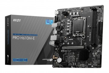 MSI PRO H610M-E DDR5 - CARTE-MÈRE - MICRO ATX - SOCKET LGA1700 - H610