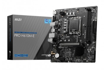 MSI PRO H610M-E DDR5 - CARTE-MÈRE - MICRO ATX - SOCKET LGA1700 - H610