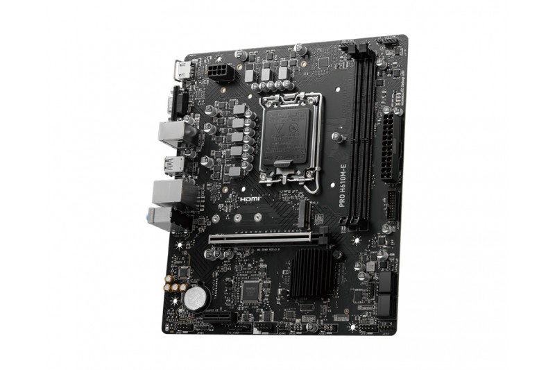 MSI PRO H610M-E DDR5 - CARTE-MÈRE - MICRO ATX - SOCKET LGA1700 - H610