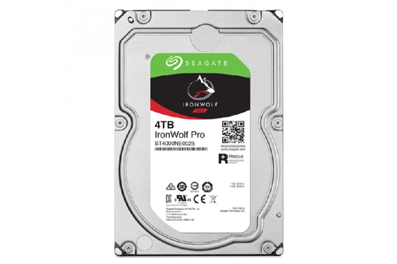 DD Interne 3,5 Seagate IronWolf Pro 4 To  - 256Mo *Seagate ST4000NT001 *