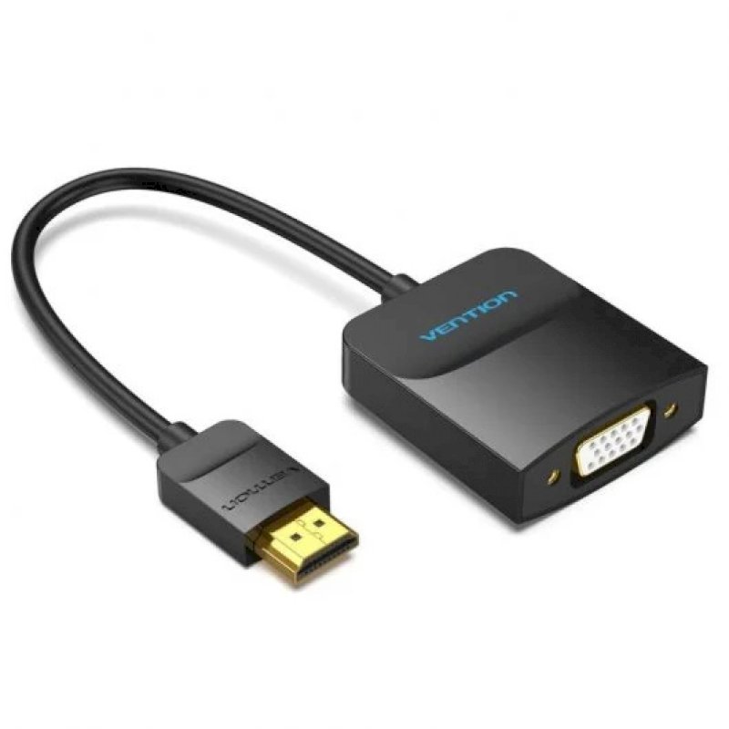 Adaptateur HDMI M (entrée) vers VGA F (sortie) – 0.15 m * Vention 42154  *