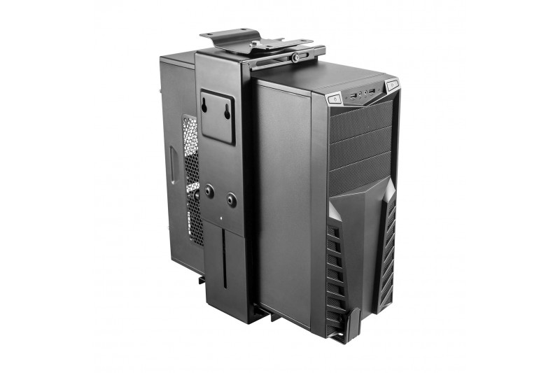 MPC04-203 – Support d'unité centrale pivotant antivol à hauteur réglable pour mo