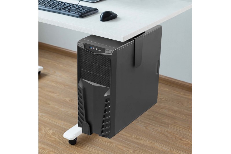 MPC04-203 – Support d'unité centrale pivotant antivol à hauteur réglable pour mo