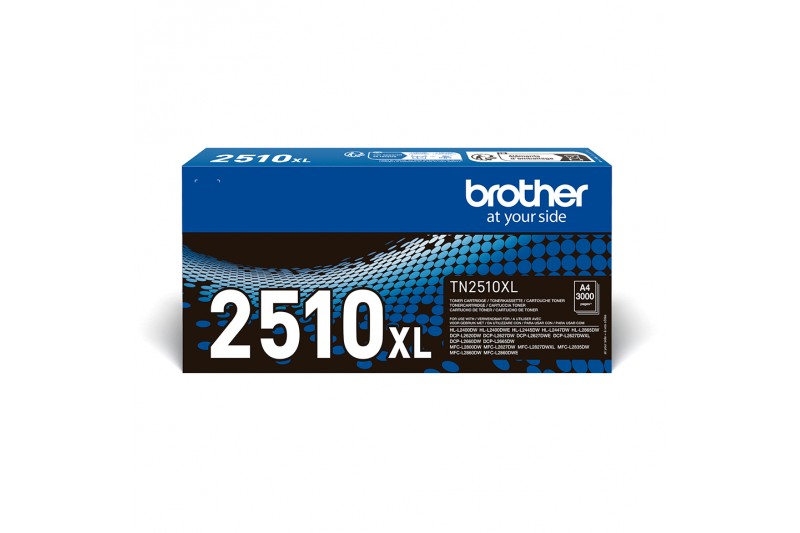 Brother TN-2510XL - haute capacité - noir - original - cartouche de toner