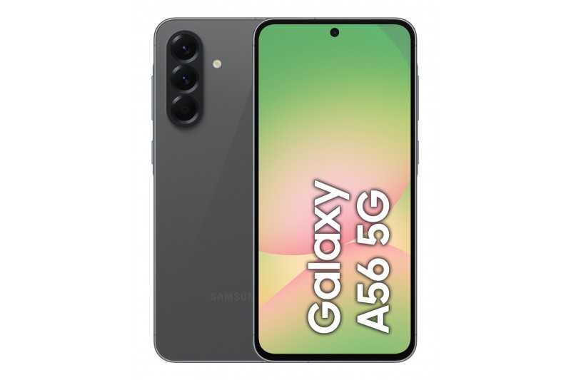Samsung Galaxy A56 - noir - 5G smartphone - 128 Go - GSM