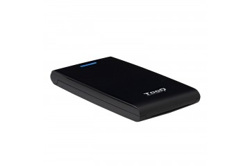 Boitier disque dur 12.5mm  2,5 SATA noir USB 3.0* Tooq TQE-256B * 4To max