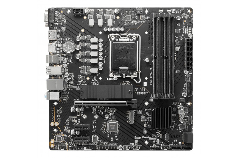 MSI PRO B760M-P carte mère Intel B760 LGA 1700 micro ATX