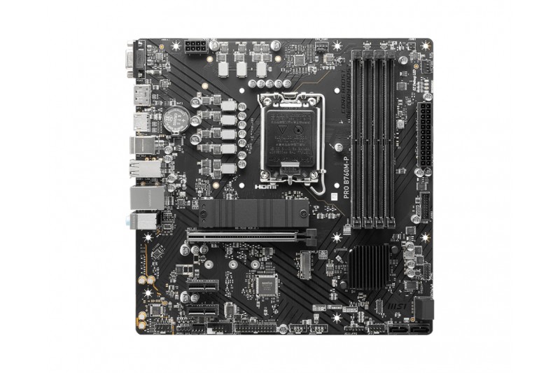 MSI PRO B760M-P carte mère Intel B760 LGA 1700 micro ATX