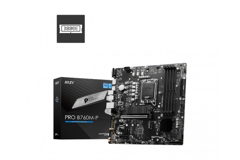 MSI PRO B760M-P carte mère Intel B760 LGA 1700 micro ATX