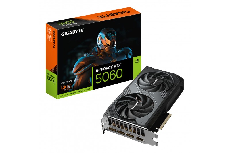 GIGABYTE RTX 5060 WF2OC-8GD GIGABYTE RTX 5060 WF2OC-8GD
