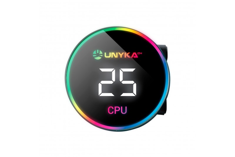 UNYKAch Refroidissement Liquide CPU AQUASTORM 120 Noir * UK351101 * UNYKAch Refroidissement Liquide CPU AQUASTORM 120 Noir * UK351101 *