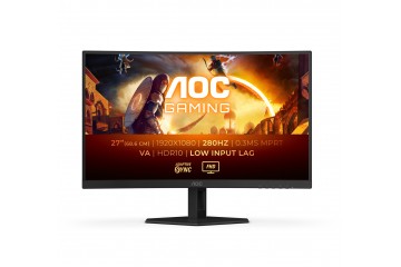 Ecran 27 0.3 ms DP HDMI Noir 280Hz incurvé *AOC Gaming C27G4Z-XE*