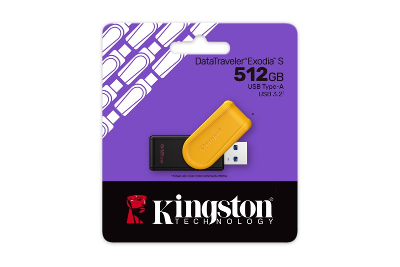 Kingston DataTraveler Exodia   - clé USB 3.2 - 512 Go *  DTXS/512GB *
