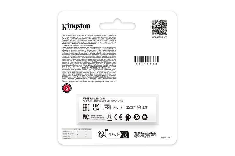 Kingston DataTraveler Exodia   - clé USB 3.2 - 512 Go *  DTXS/512GB *