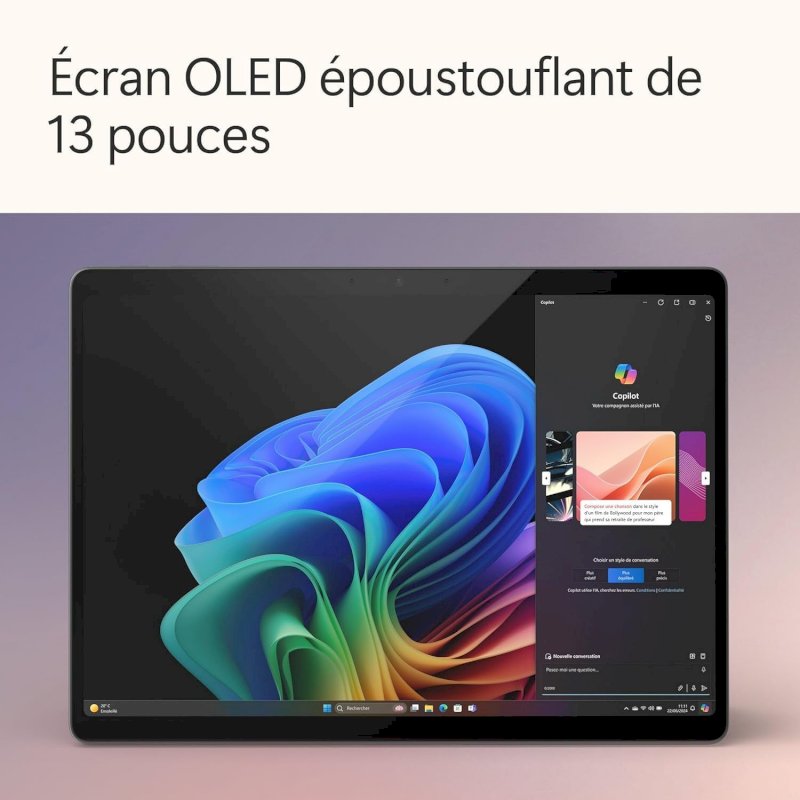 Surface Pro11 Snapdragon X Elite 16go 256go Win 11 Noir 13 Oled  *EP2-05008*