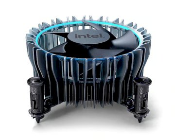 Intel - Intel Laminar RM1 Processeur Refroidisseur d'air CPU Noir, Bleu