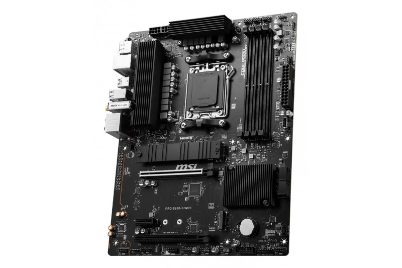MSI PRO B650-S WIFI carte mère AMD B650 Emplacement AM5 ATX MSI PRO B650-S WIFI carte mère AMD B650 Emplacement AM5 ATX