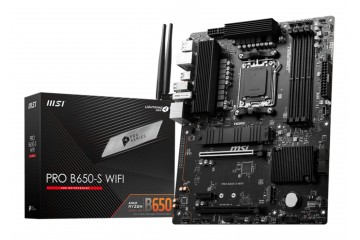 MSI PRO B650-S WIFI carte mère AMD B650 Emplacement AM5 ATX