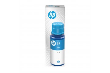HP 31 - cyan - original - recharge d'encre * 1VU26AE *