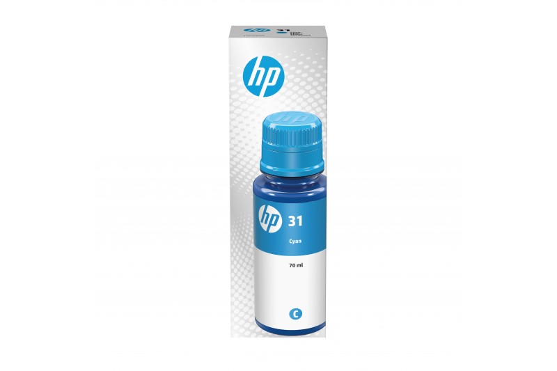 HP 31 - cyan - original - recharge d'encre * 1VU26AE *