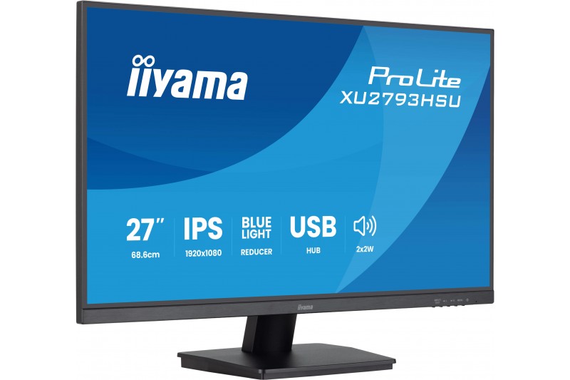 Ecran 27 multimedia 1 ms-DP HDMI mult Noir * iiyama ProLite XU2793HS-B7 *
