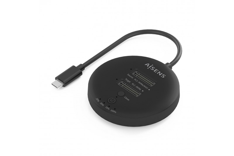 ASDS-2M2N05-BK – Station d'accueil double baie NVMe vers USB 3.2 GEN2x2, clone