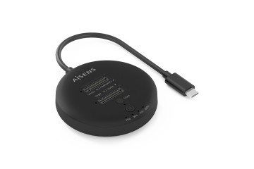 ASDS-2M2N05-BK – Station d'accueil double baie NVMe vers USB 3.2 GEN2x2, clone