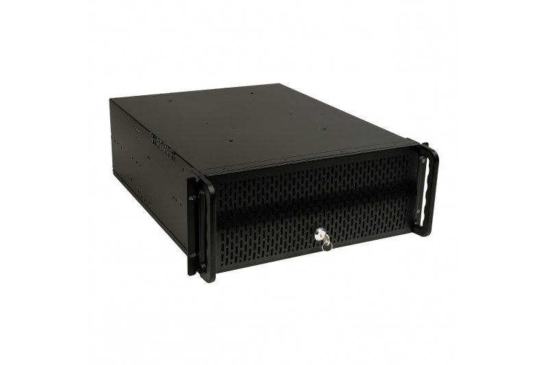 Unykach UK4129 boitier Rack 4U 19  3.5 USB 2.0 noir