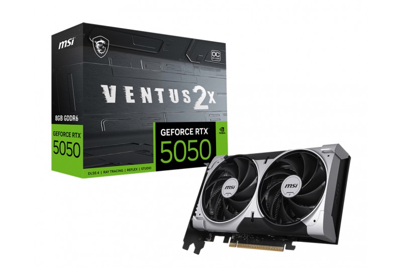 MSI RTX 5050 8G VENTUS 2X OC MSI RTX 5050 8G VENTUS 2X OC