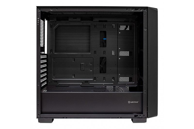 Unykach UK121804 boitier ATX 3.5 USB 3.0 noir ET BOIS