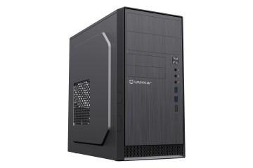 Unykach Aero C12 UK52110V2 boitier mATX 3.5 USB 3.0 USB-C noir