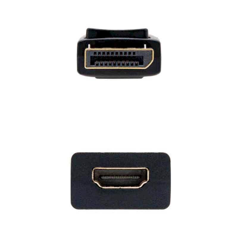 Adaptateur Display Port Male vers HDMI Femelle 1.4 0.1M * Nanocable 10.16.0502 *